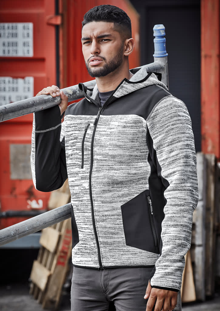 Unisex Streetworx Reinforced Knit Hoodie - Image 3