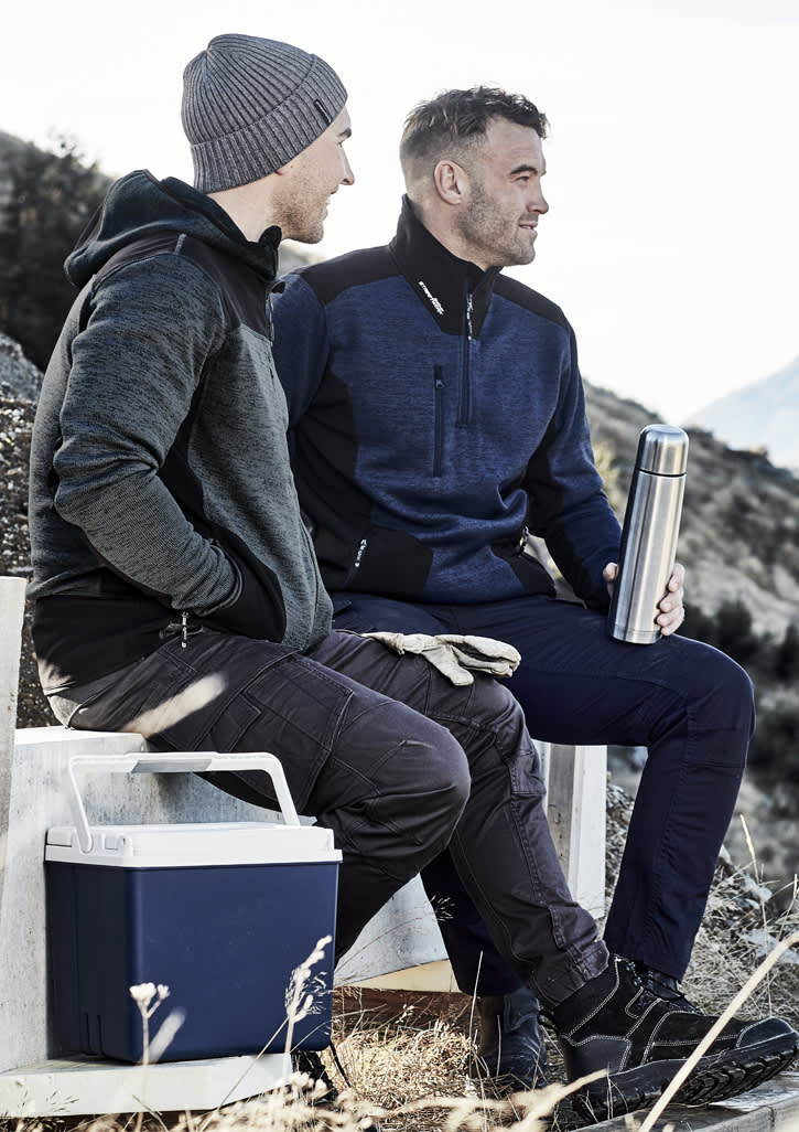 Unisex Streetworx Reinforced Knit Hoodie - Image 4