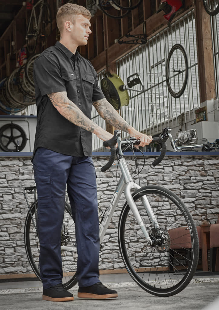 Mens Midweight Drill Cargo Pant (Stout) - Image 4