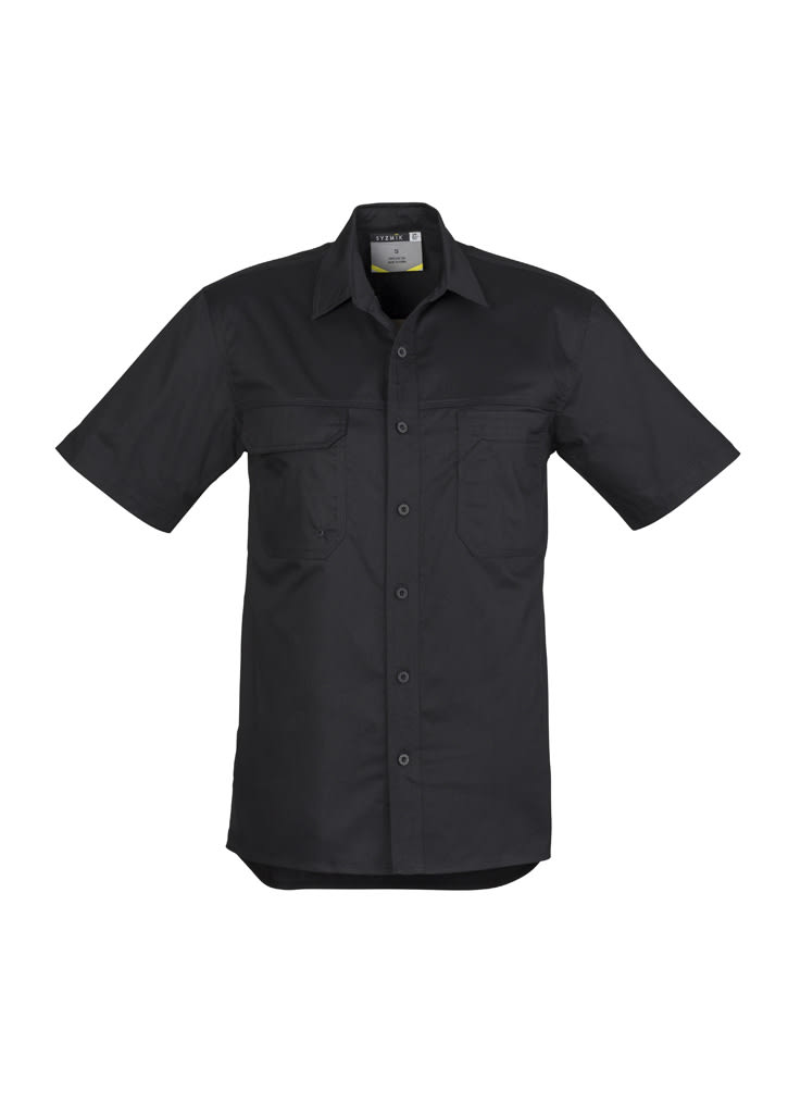 Mens Lightweight Tradie Short Sleeve Shirt - Image 5