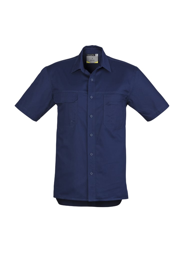 Mens Lightweight Tradie Short Sleeve Shirt - Image 4