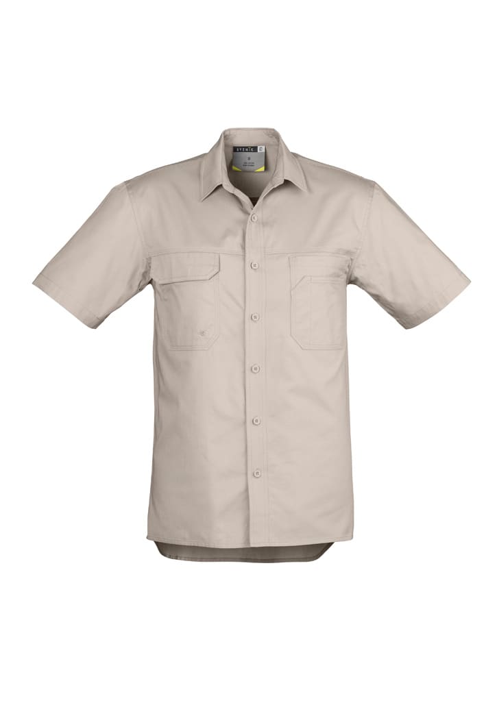Mens Lightweight Tradie Short Sleeve Shirt - Image 3