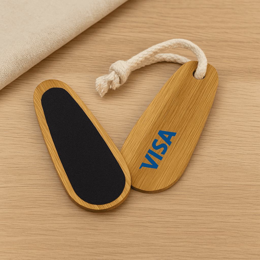 Bamboo Paddle Nail File
