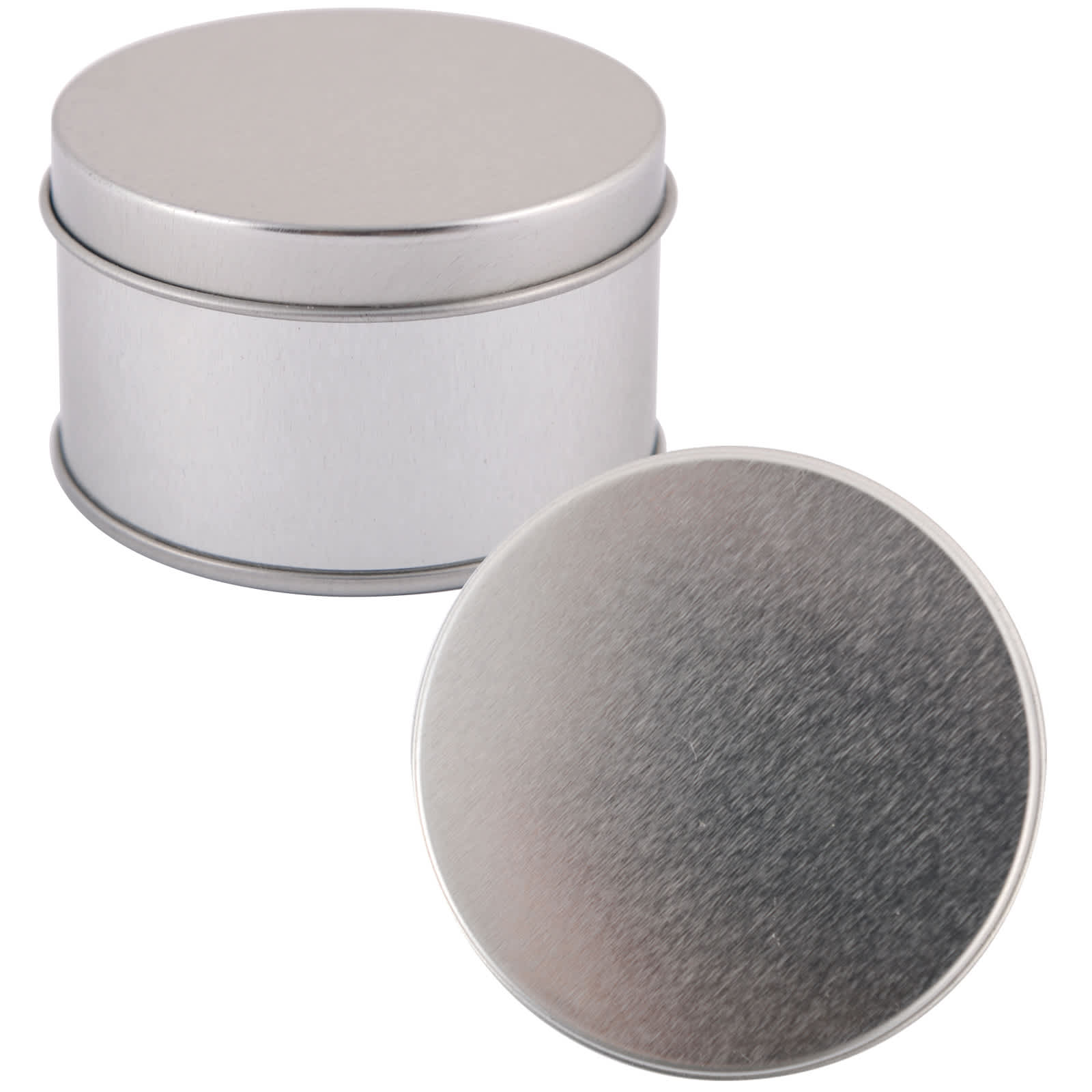 Silver Round Tin - Image 3