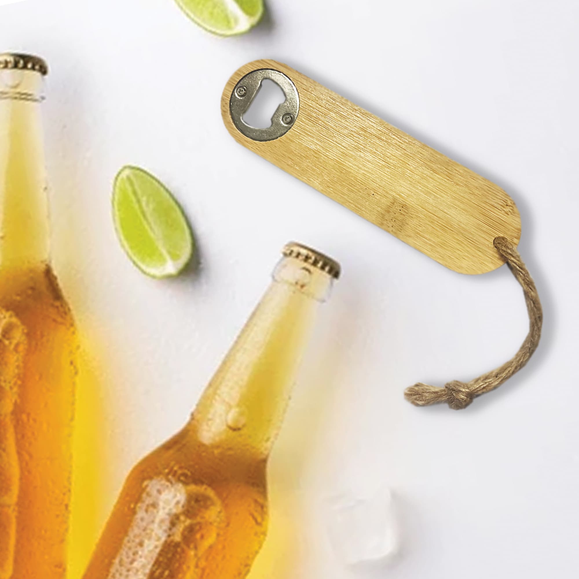 Texas Bamboo Bottle Opener