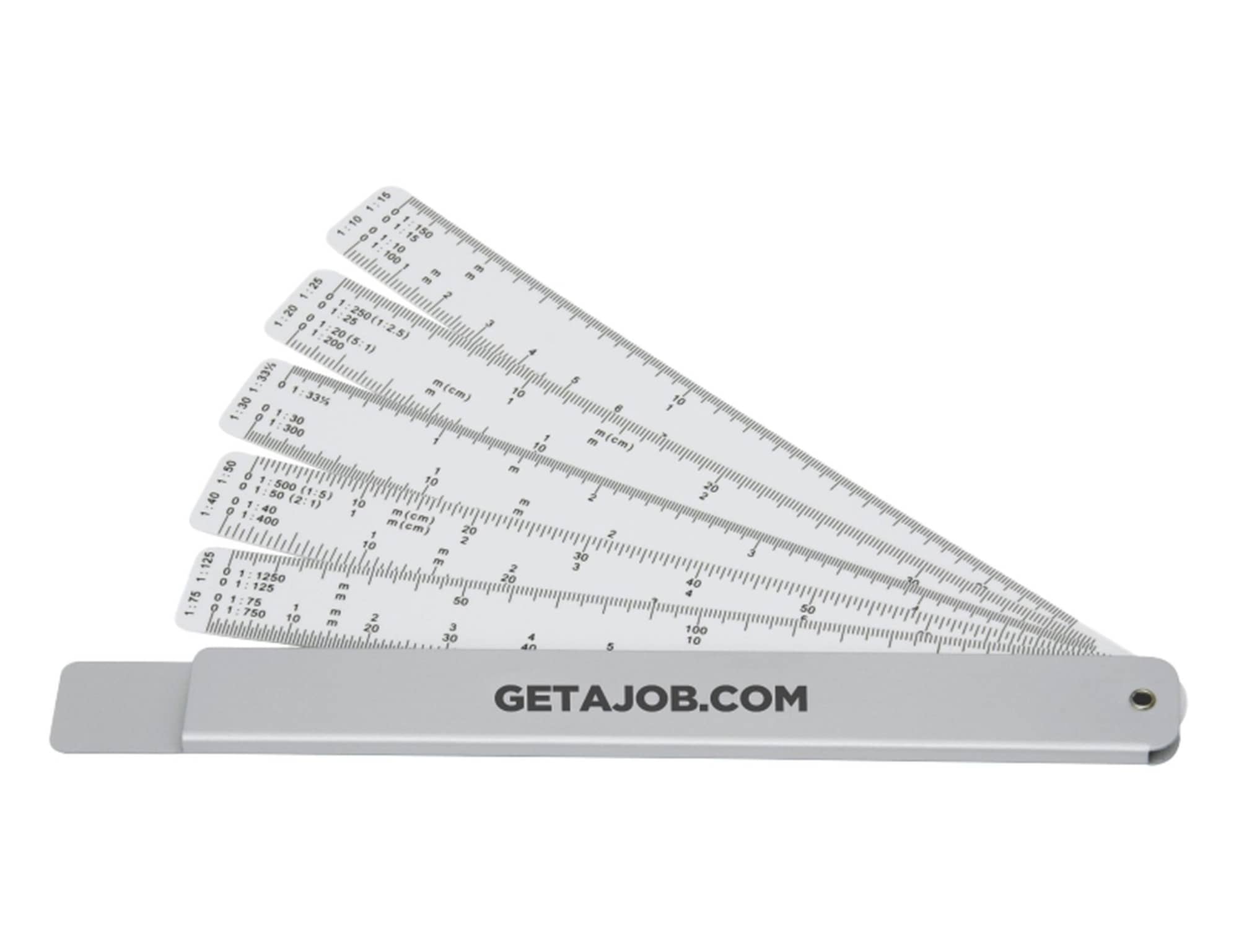 Measure-Mate Scale Rule, Silver - Image 3