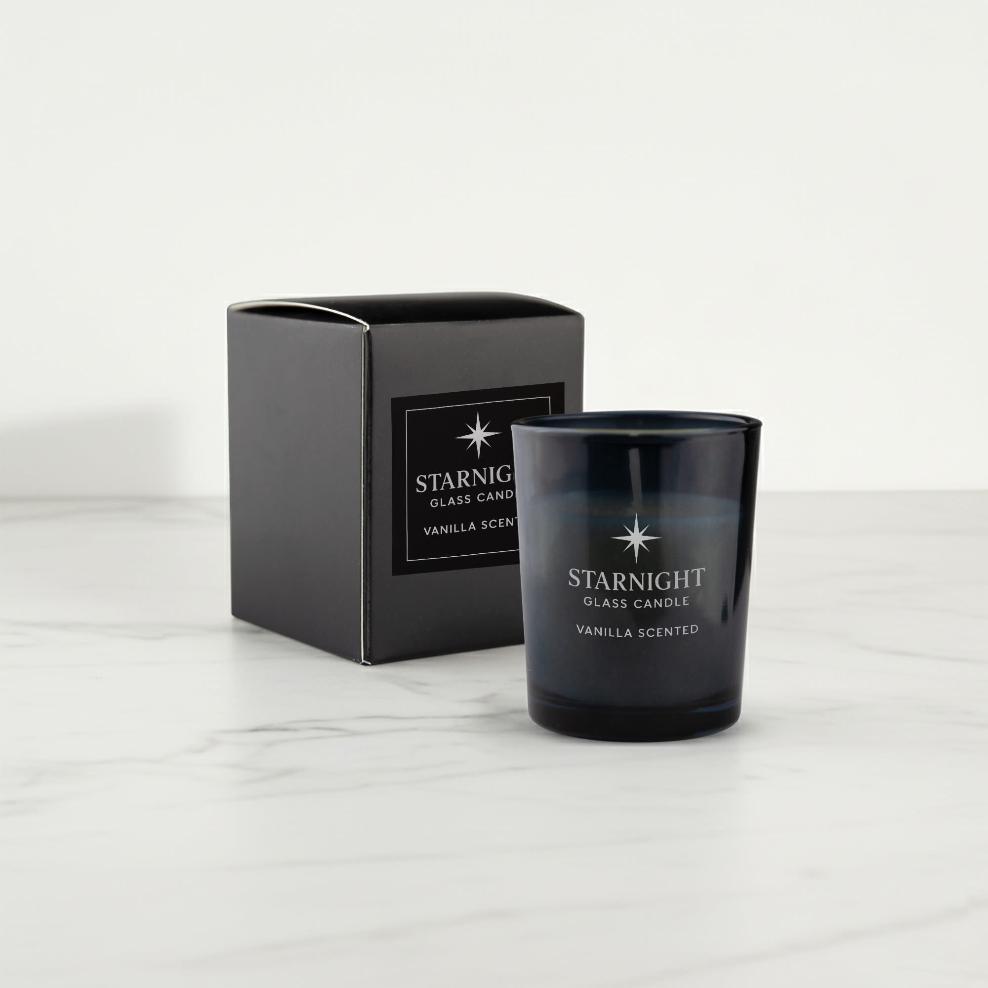 StarNight Glass Candle