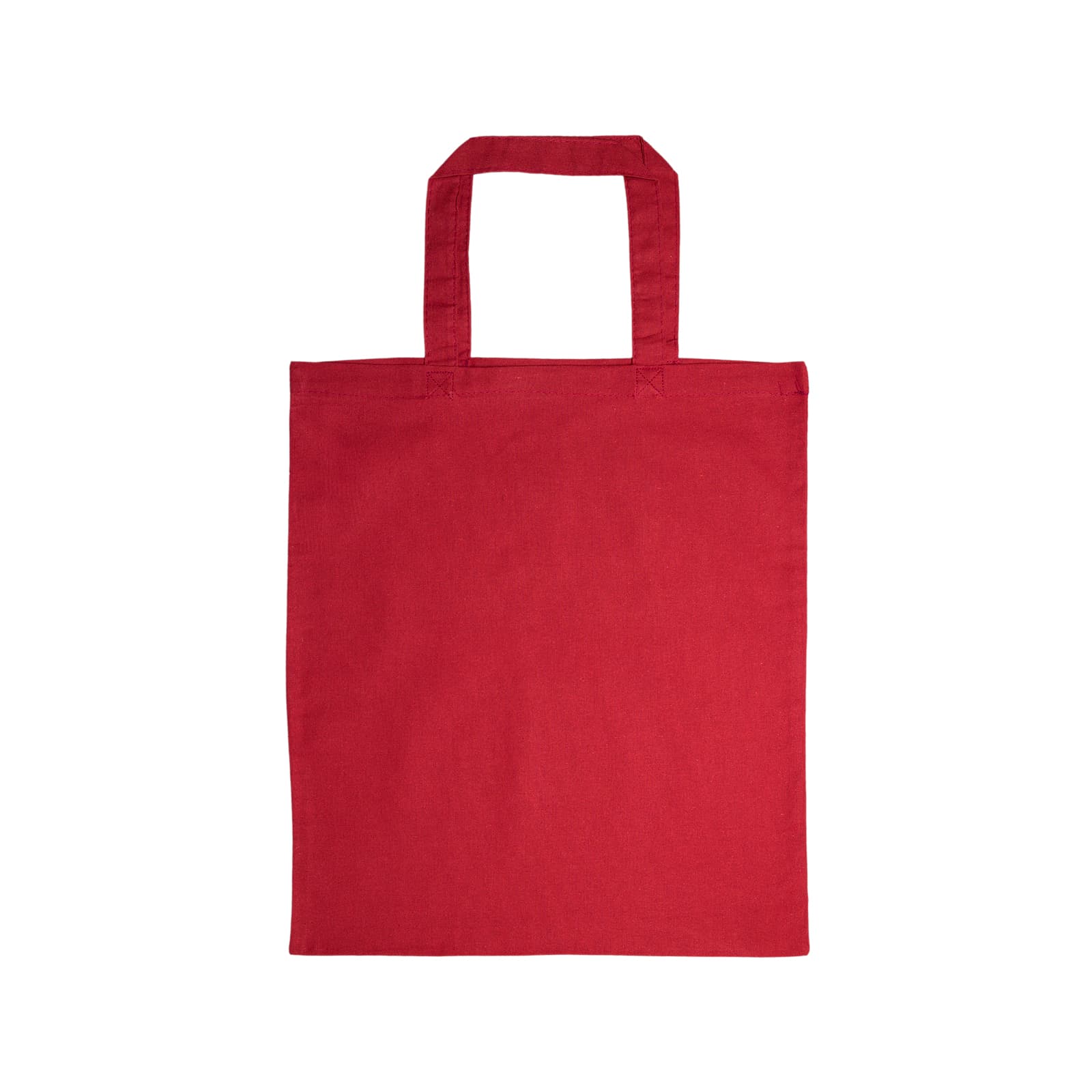 Coloured Cotton Short Handle Tote Bag - Image 6