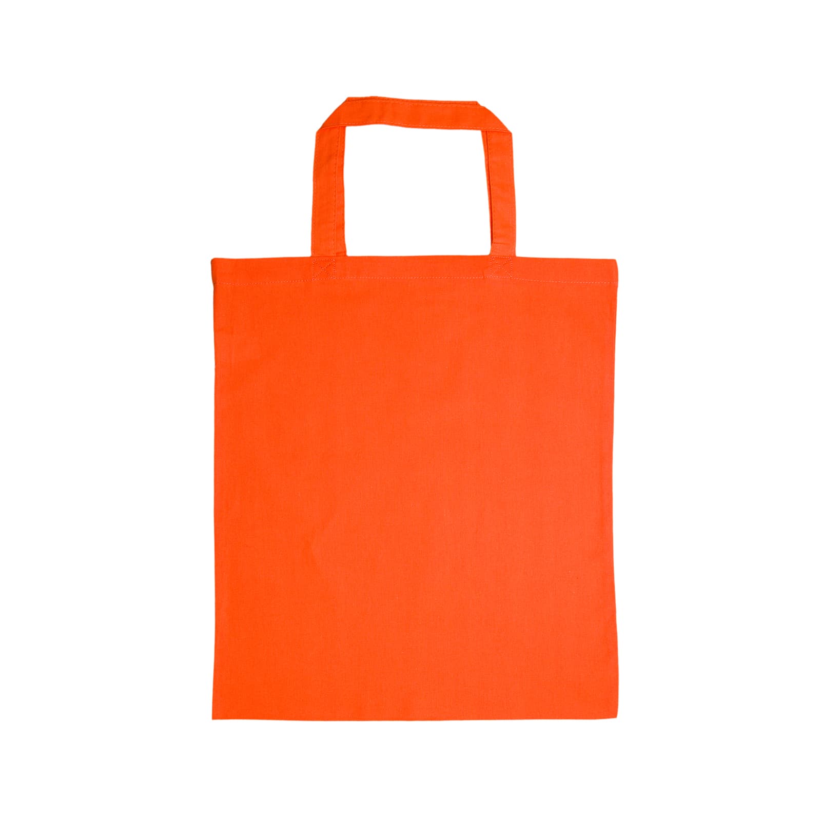 Coloured Cotton Short Handle Tote Bag - Image 4