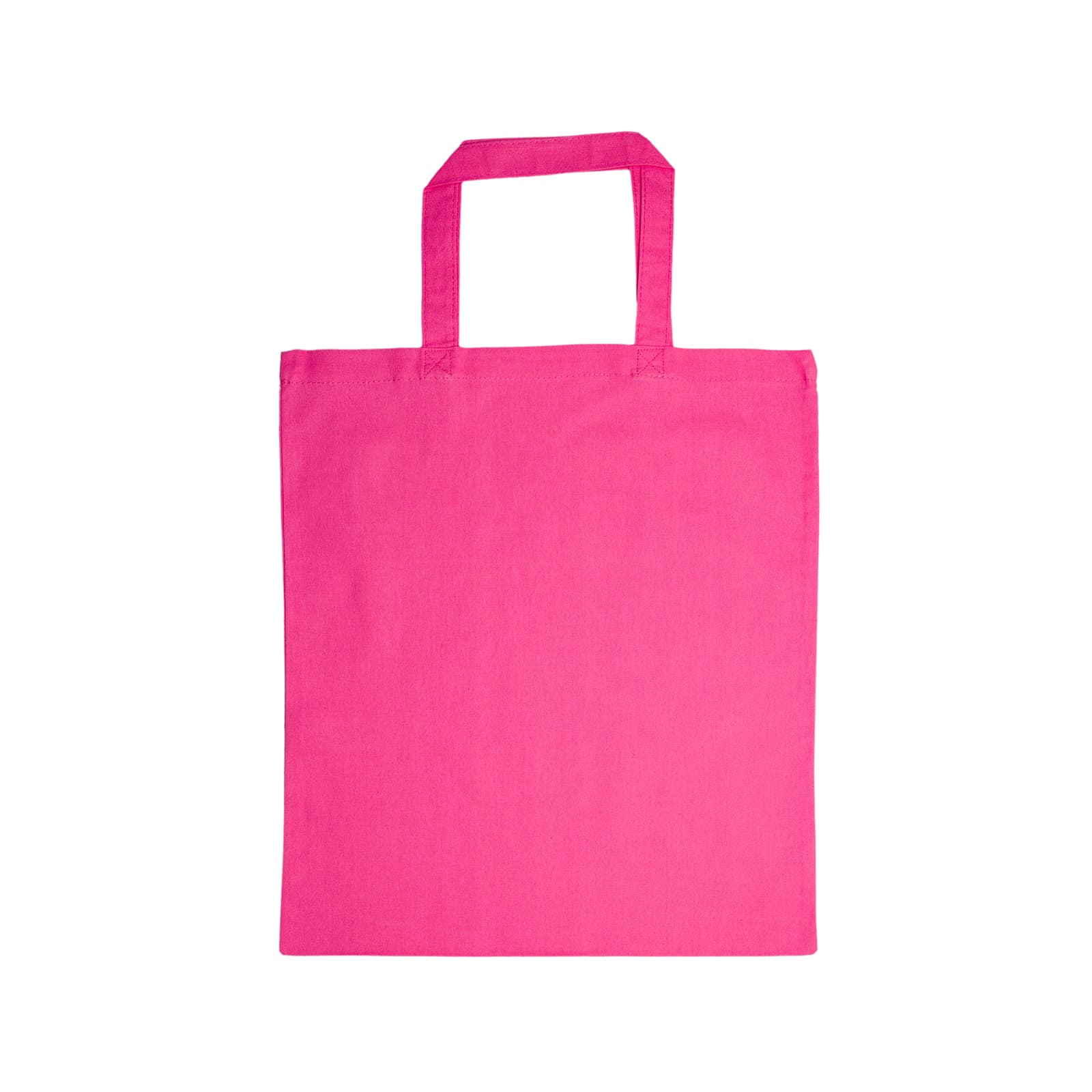 Coloured Cotton Short Handle Tote Bag - Image 7