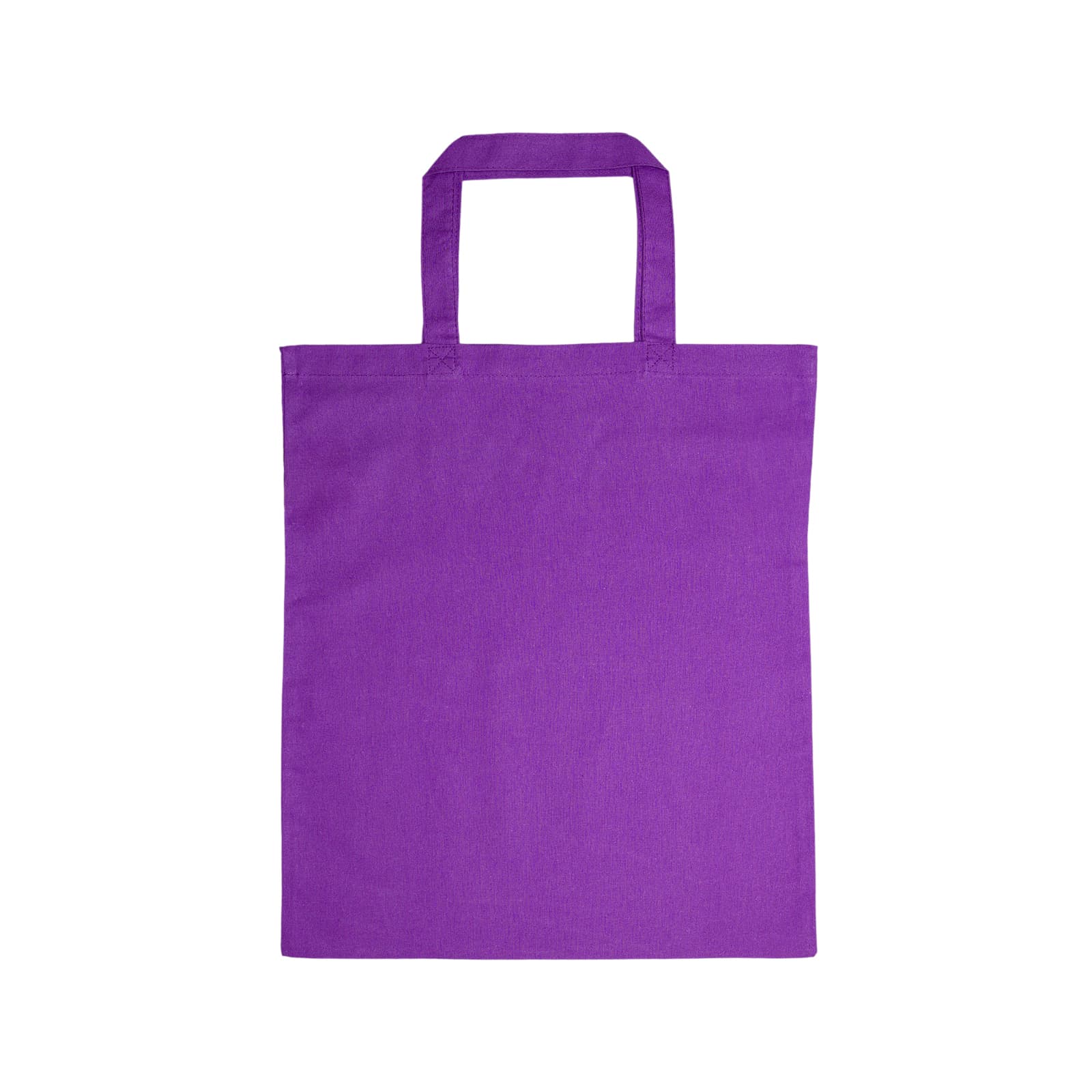 Coloured Cotton Short Handle Tote Bag - Image 8