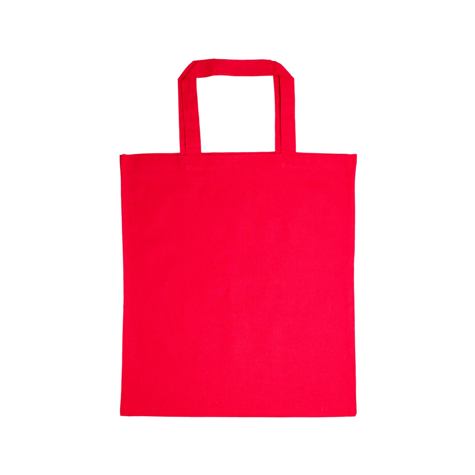 Coloured Cotton Short Handle Tote Bag - Image 5
