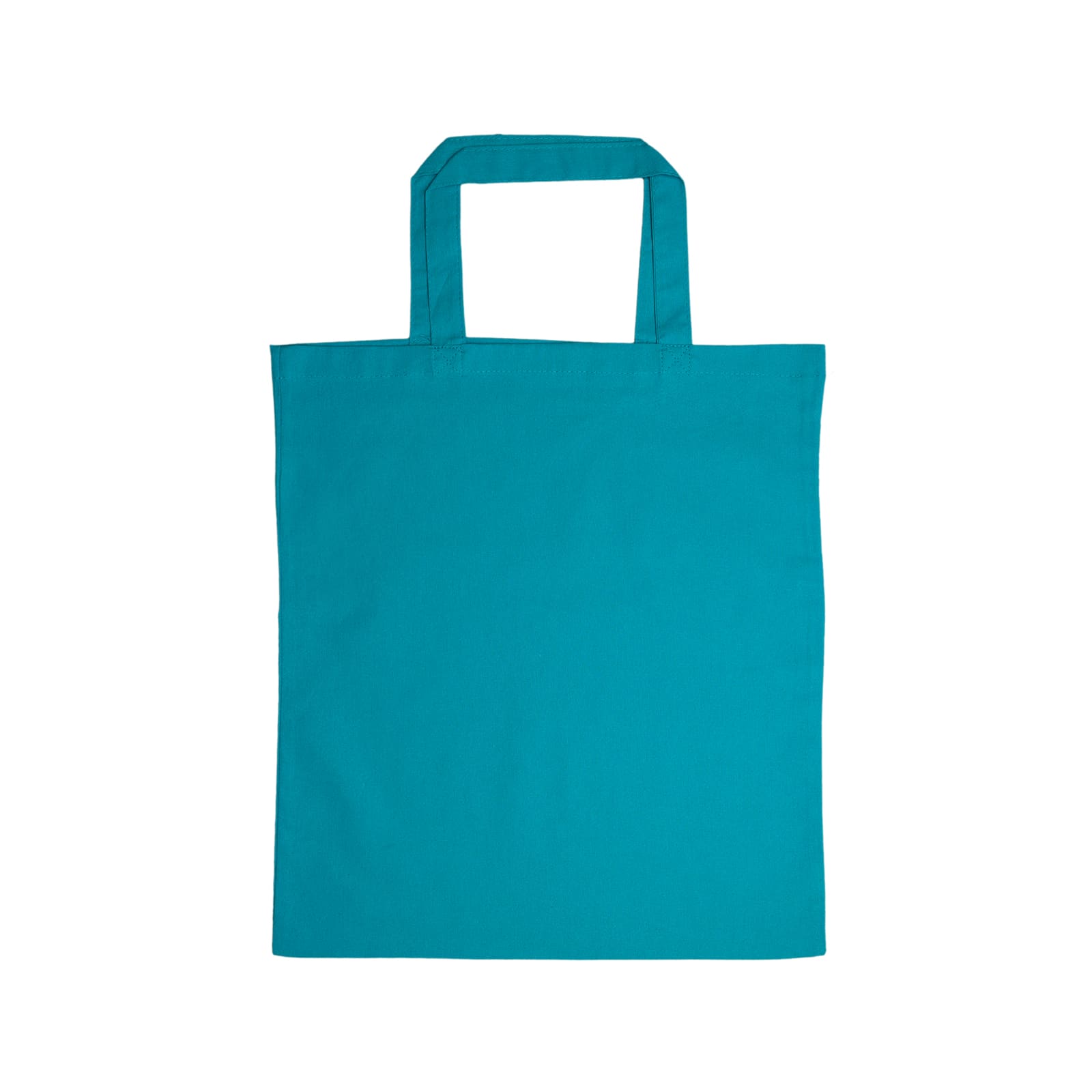 Coloured Cotton Short Handle Tote Bag - Image 10