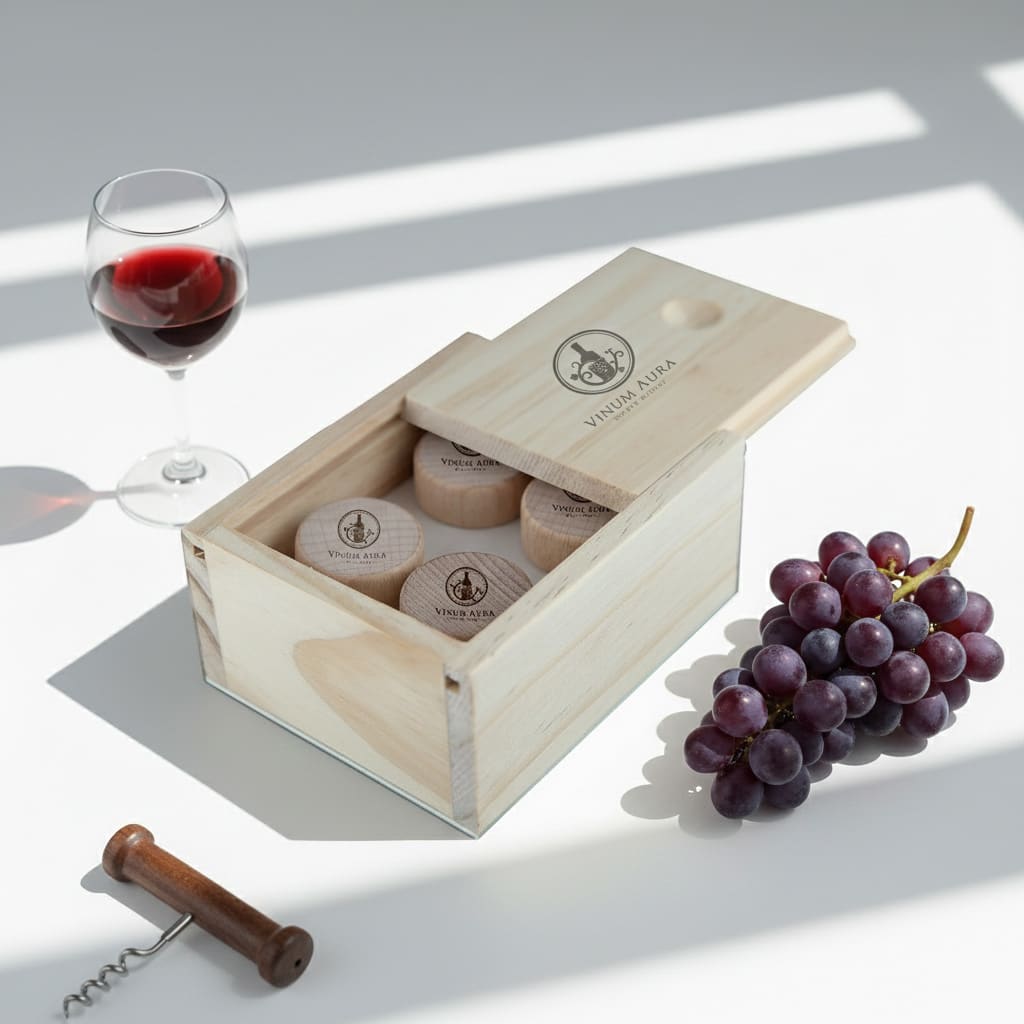 Classical Wood Wine Stopper