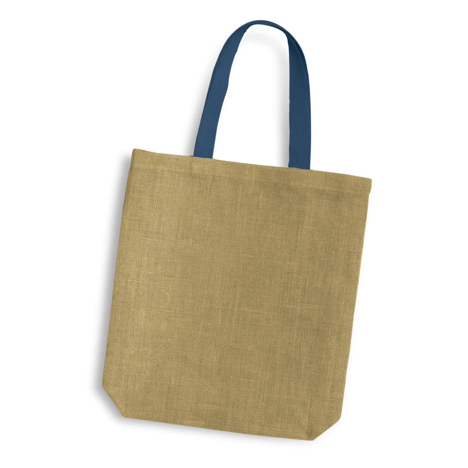 Thera Jute Tote Bag - Coloured Handles - Image 8
