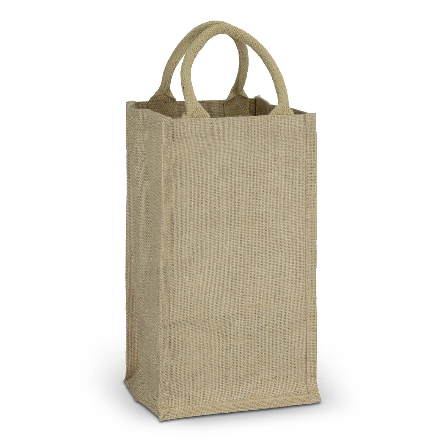 Jute Four Bottle Wine Carrier - Image 4