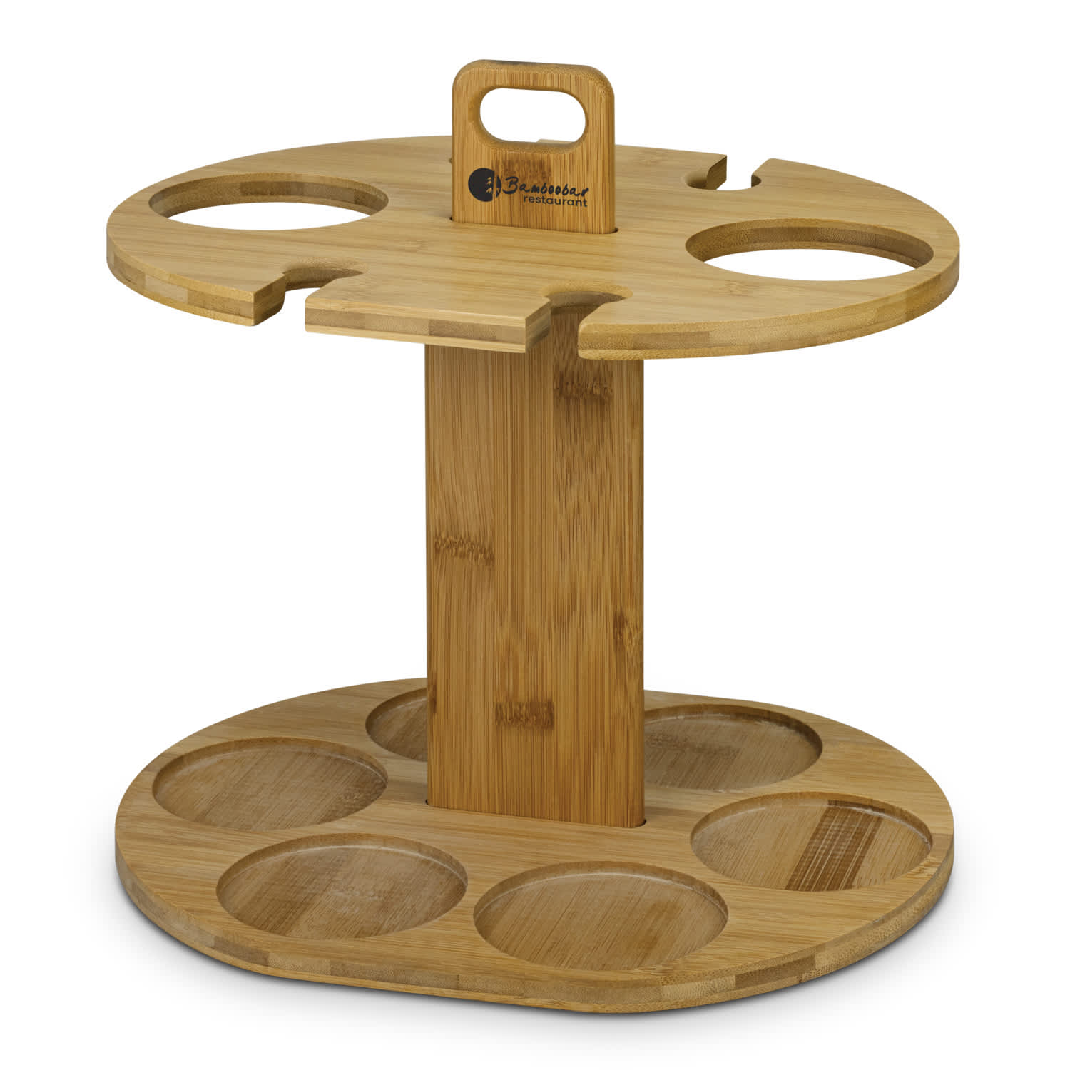 Bamboo Wine Rack - Image 4