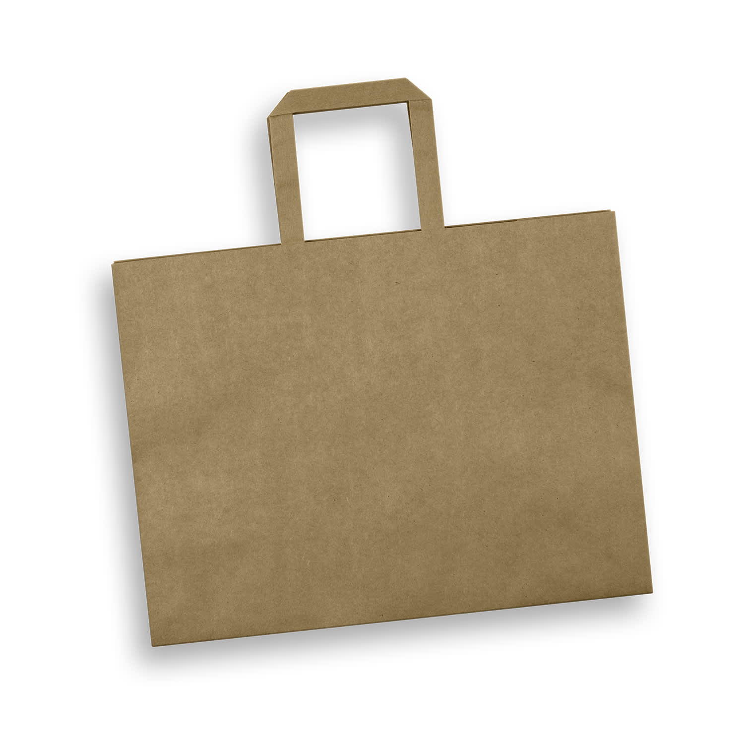 Large Flat Handle Paper Bag Landscape - Image 5