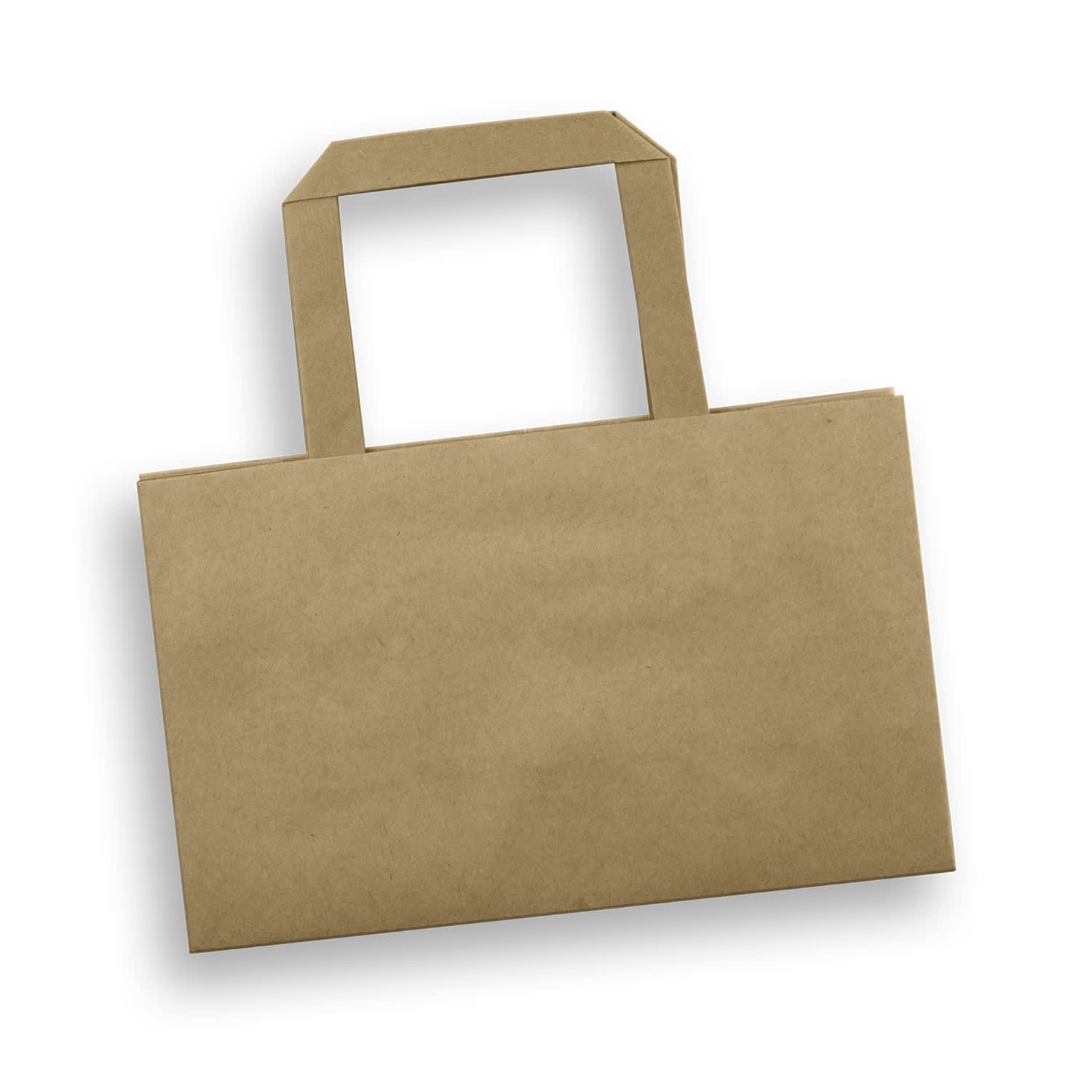 Small Flat Handle Paper Bag Landscape - Image 3