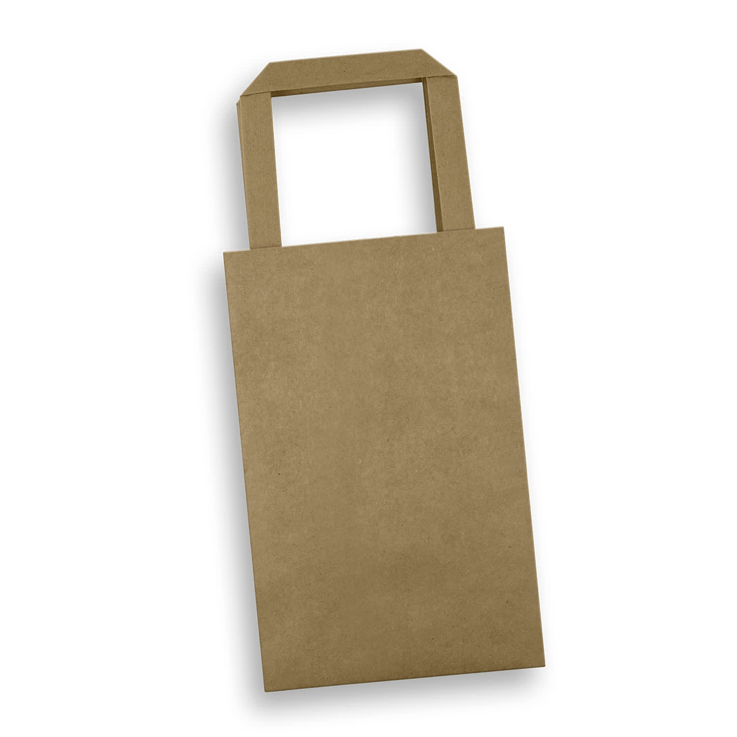 Small Flat Handle Paper Bag Portrait - Image 2