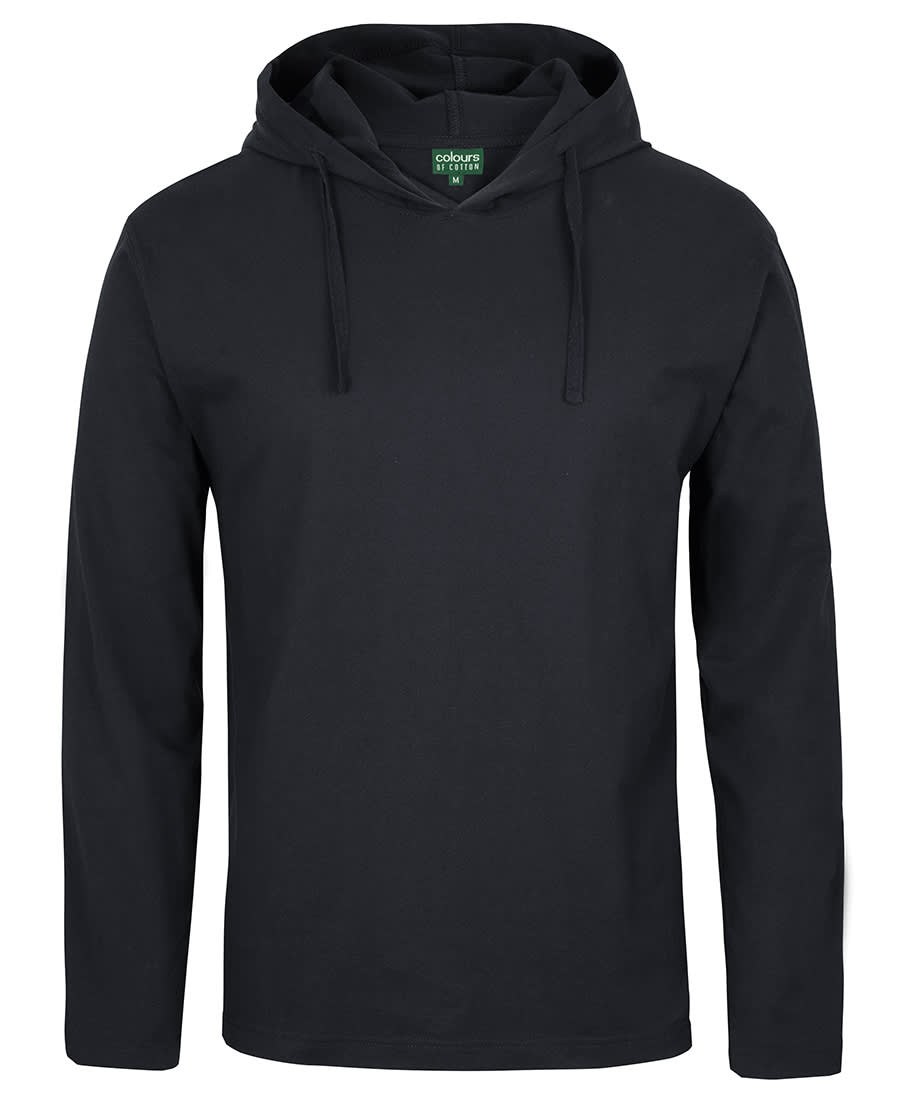 C of C L/S Hooded Tee Black - Image 3