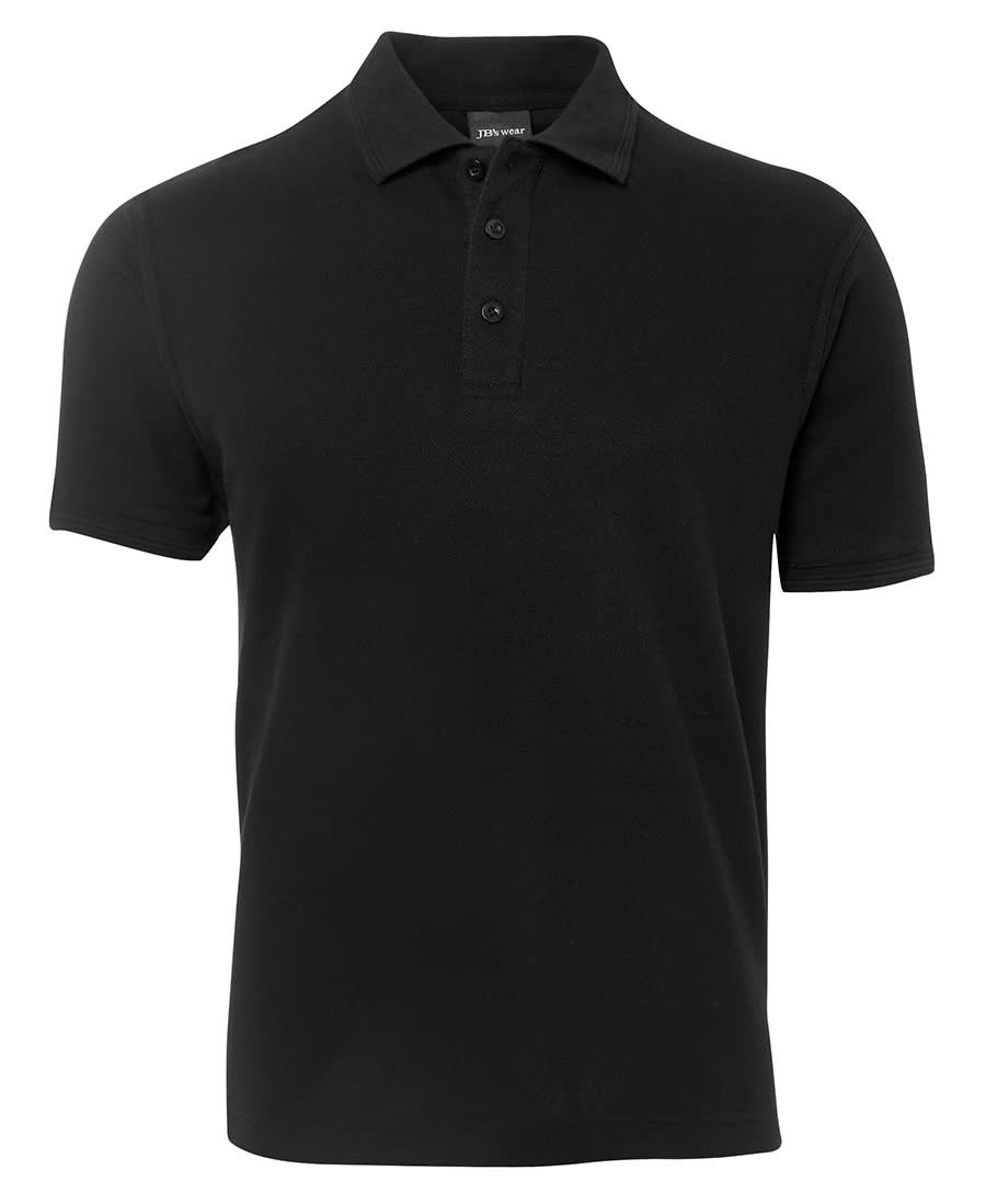 JB's Pique Polo Black - Image 3