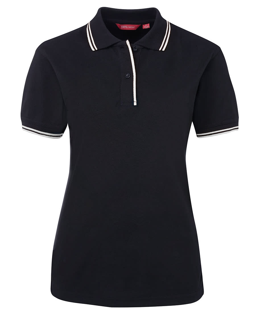 JB's Ladies Contrast Polo - Image 4