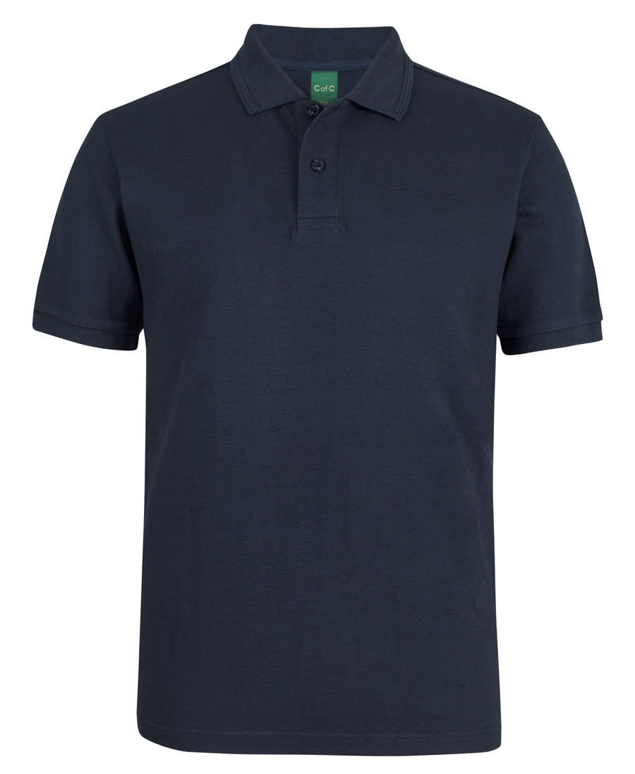 C of C 320 G Popcorn Cotton Polo - Image 4