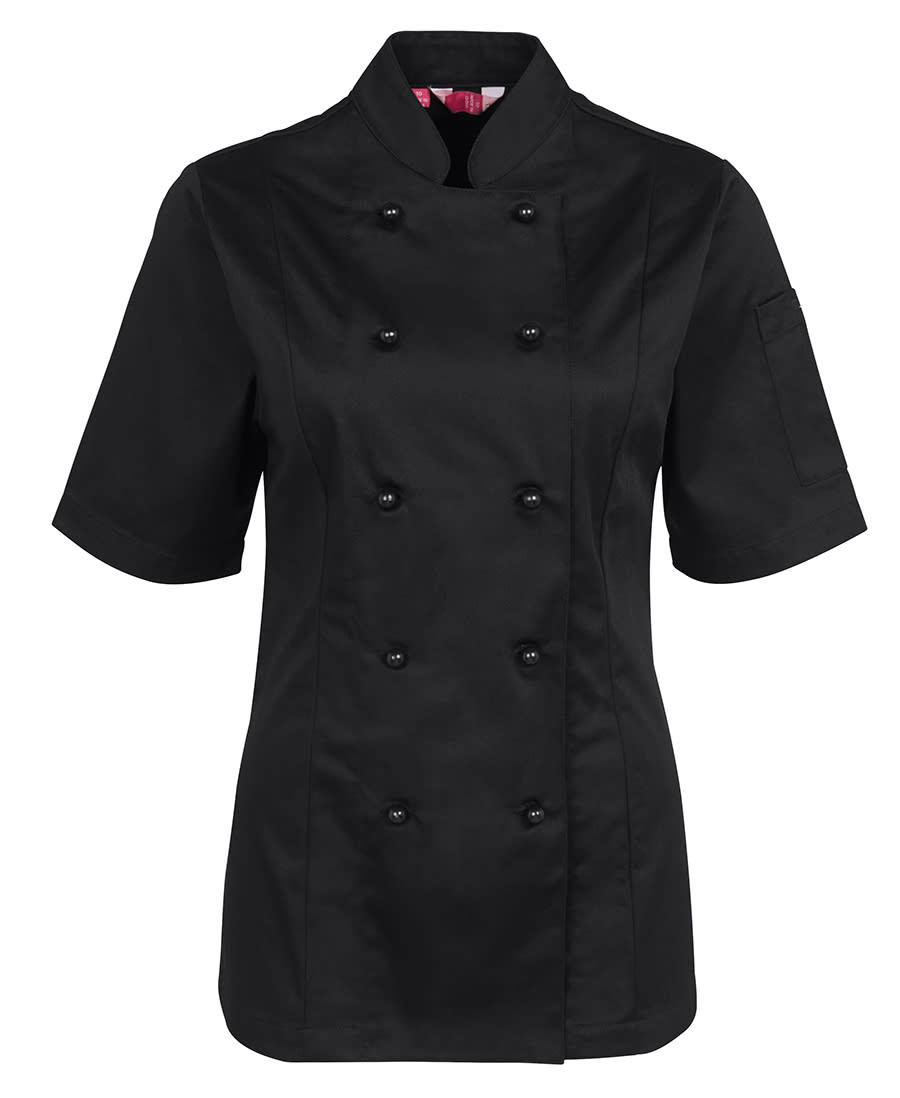 JB's Ladies S/S Chef's Jacket - Image 3