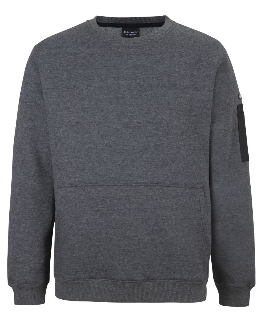 JB's 350 Premium Trade Crew Neck Fleece - Image 3