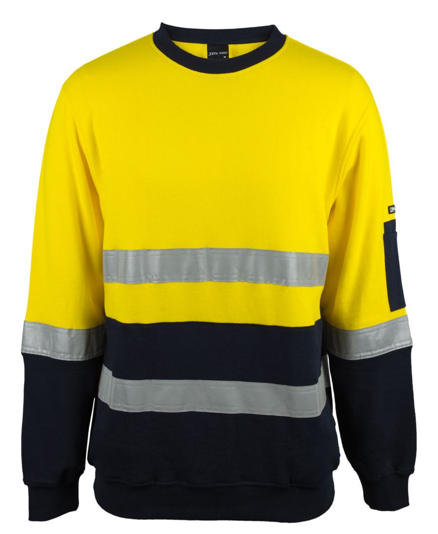 JB's Hv 310 (D+N) Cotton Crew Neck Fleece - Image 4