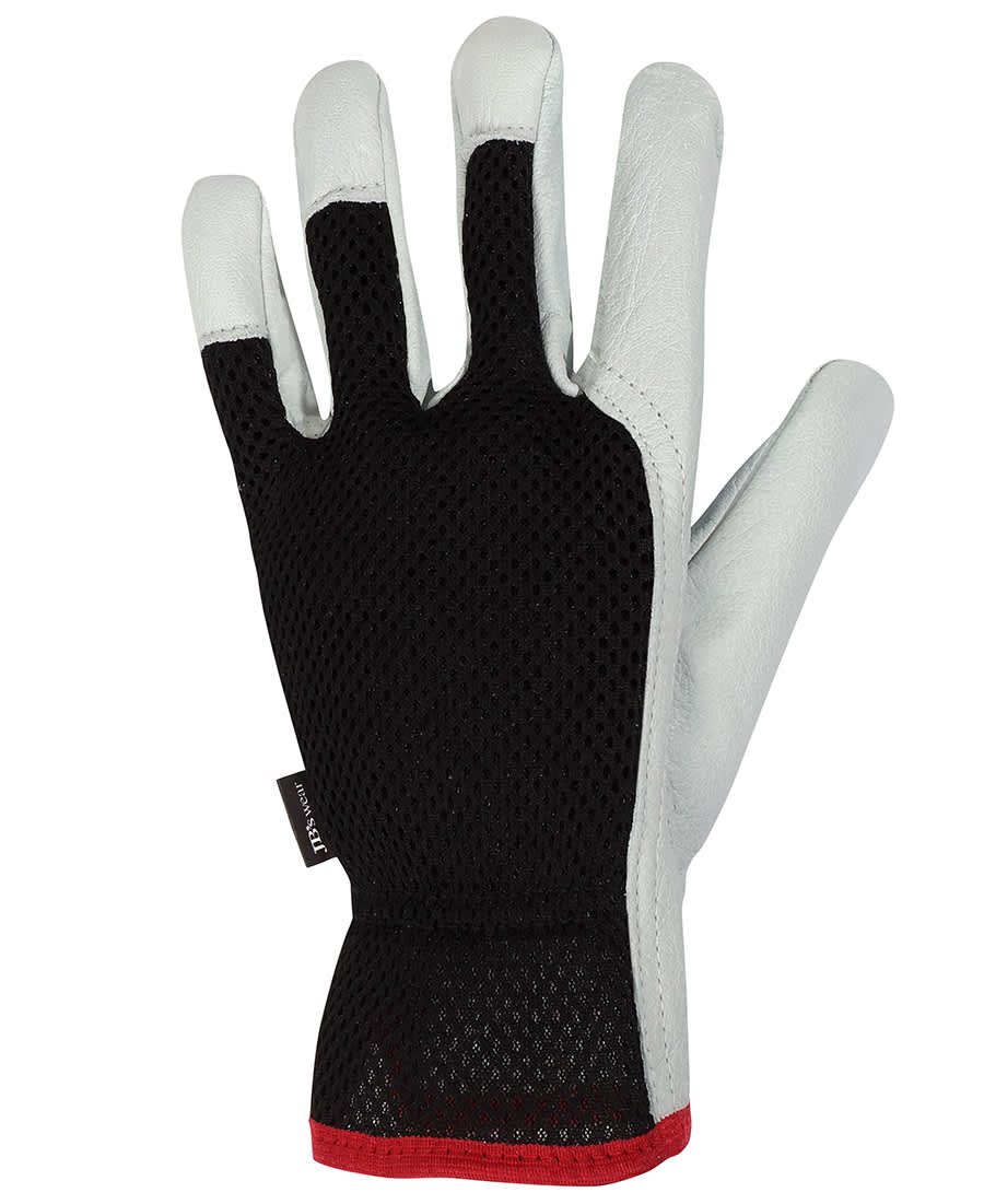 JB's Vented Rigger Glove (12 Pk) Black/Natural - Image 3