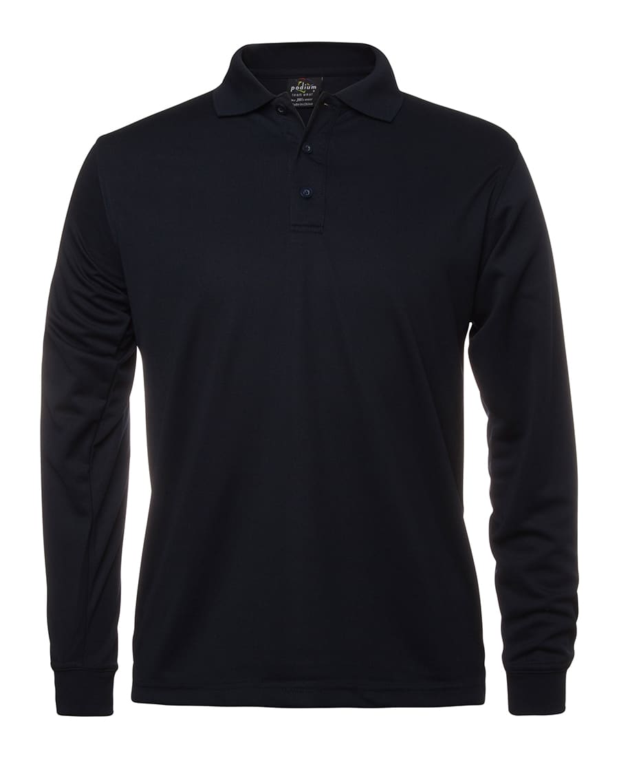 Podium L/S Poly Polo - Image 3