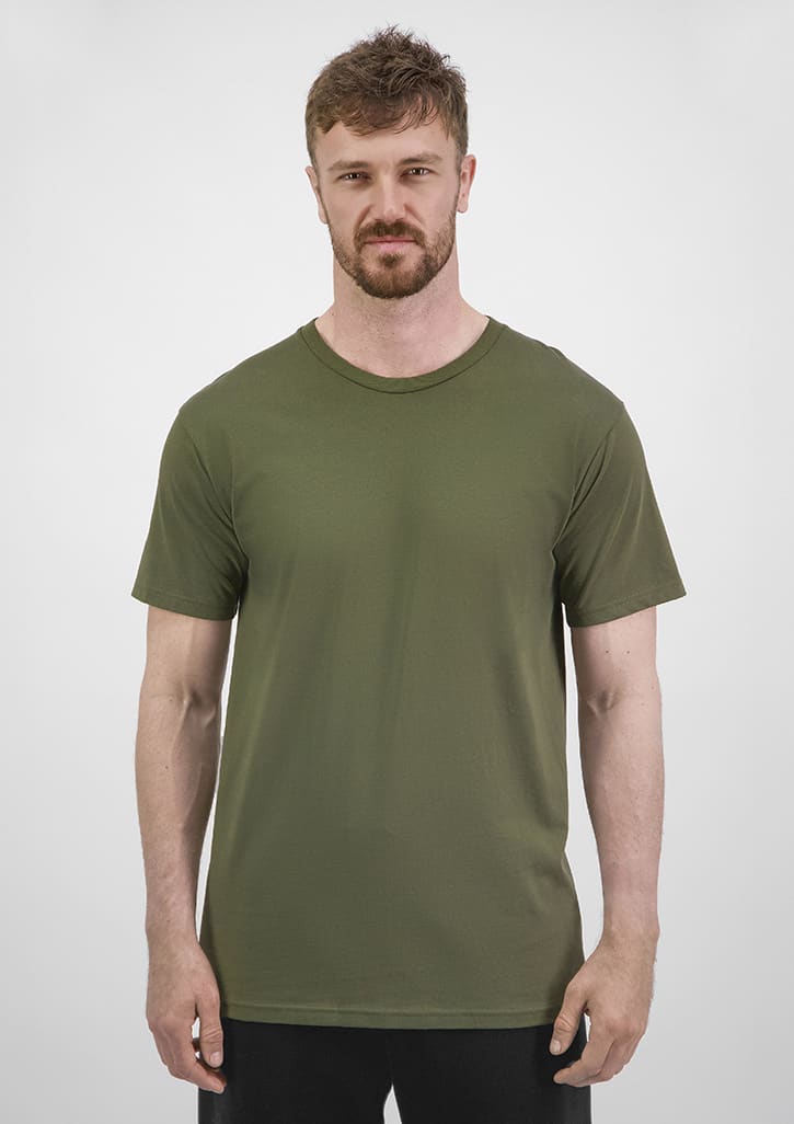 Mens Basis Short Sleeve Tee - Image 4