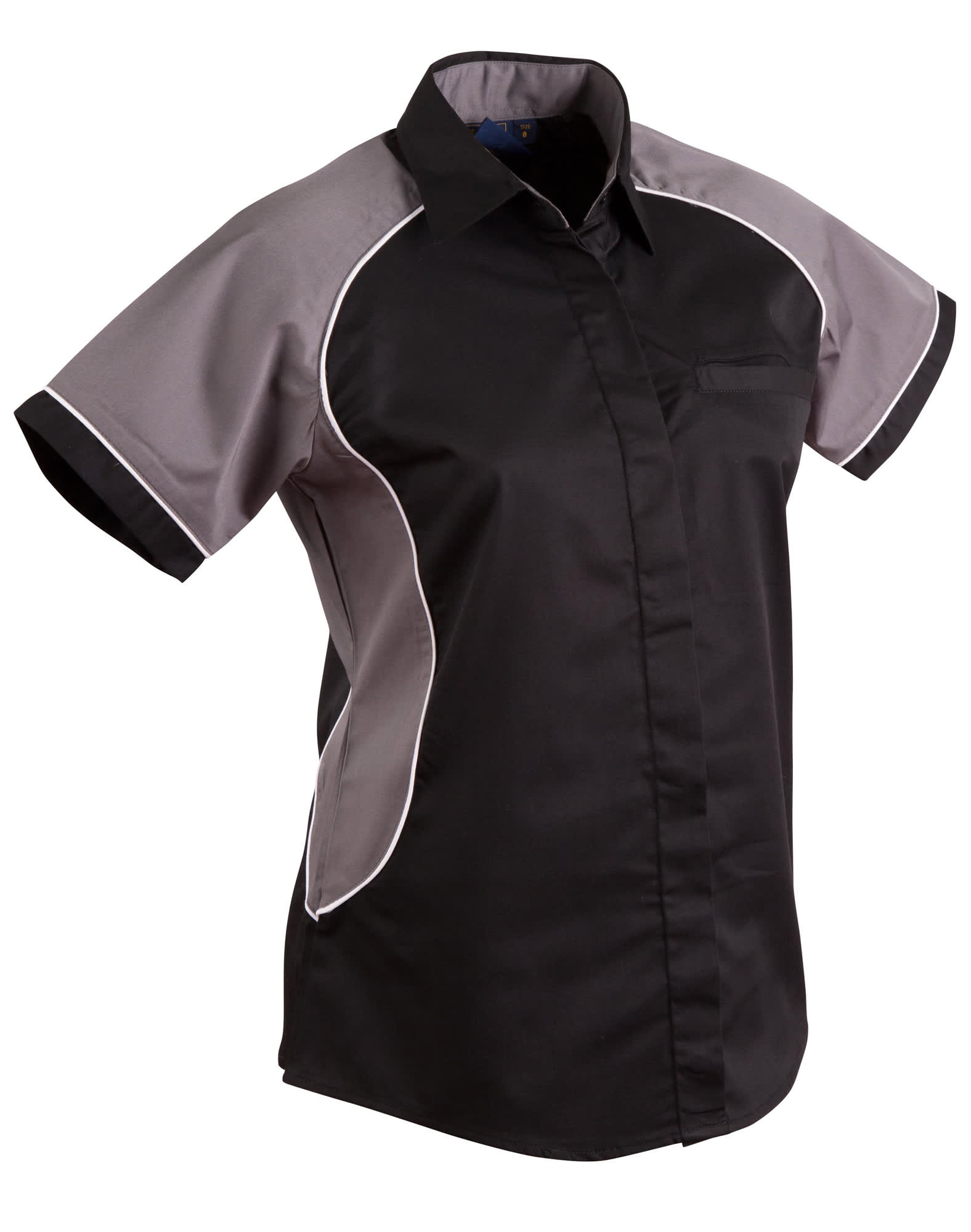Ladies' Contrast Shirt - Image 5