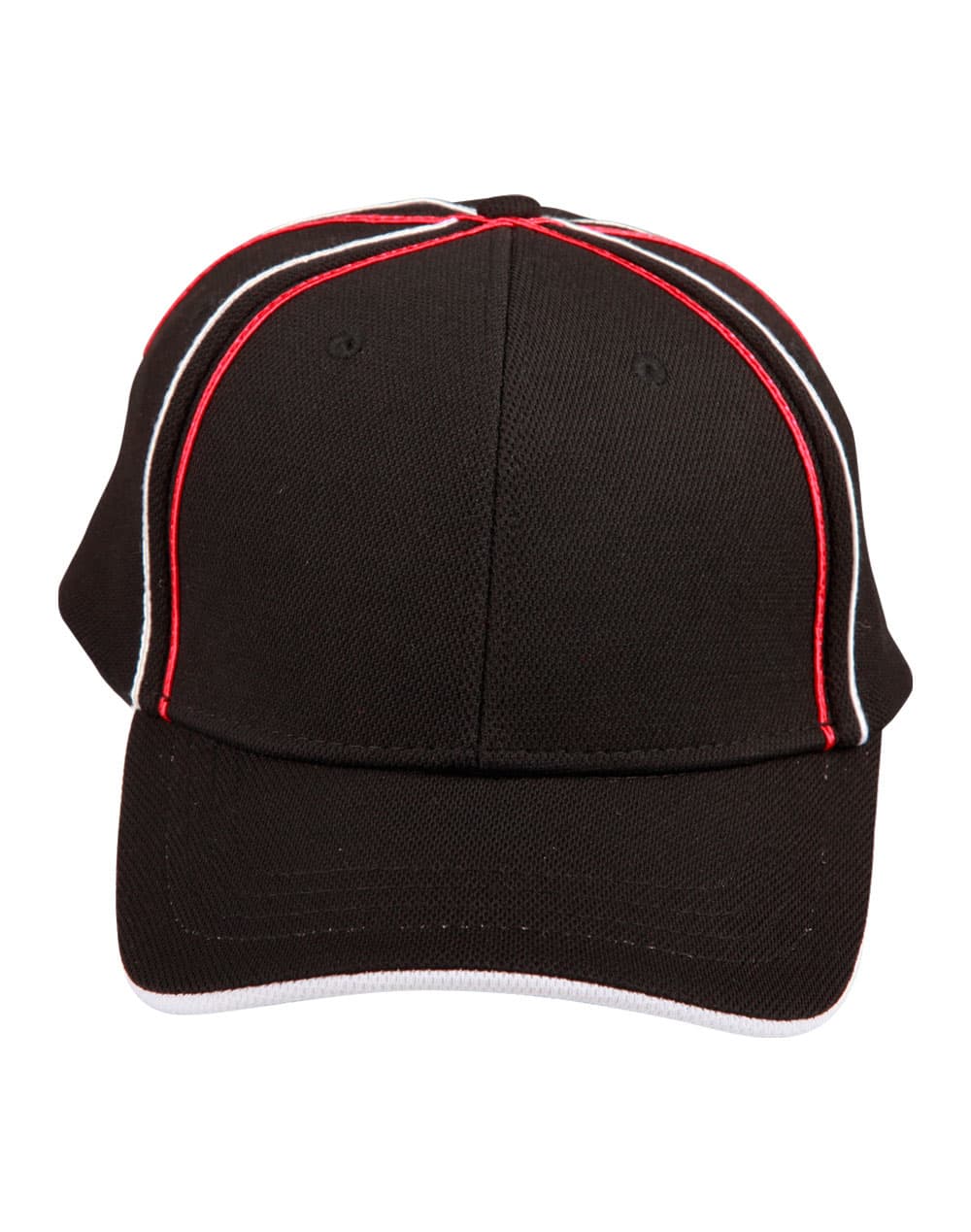 Tri-color pique mesh structured cap - Image 2