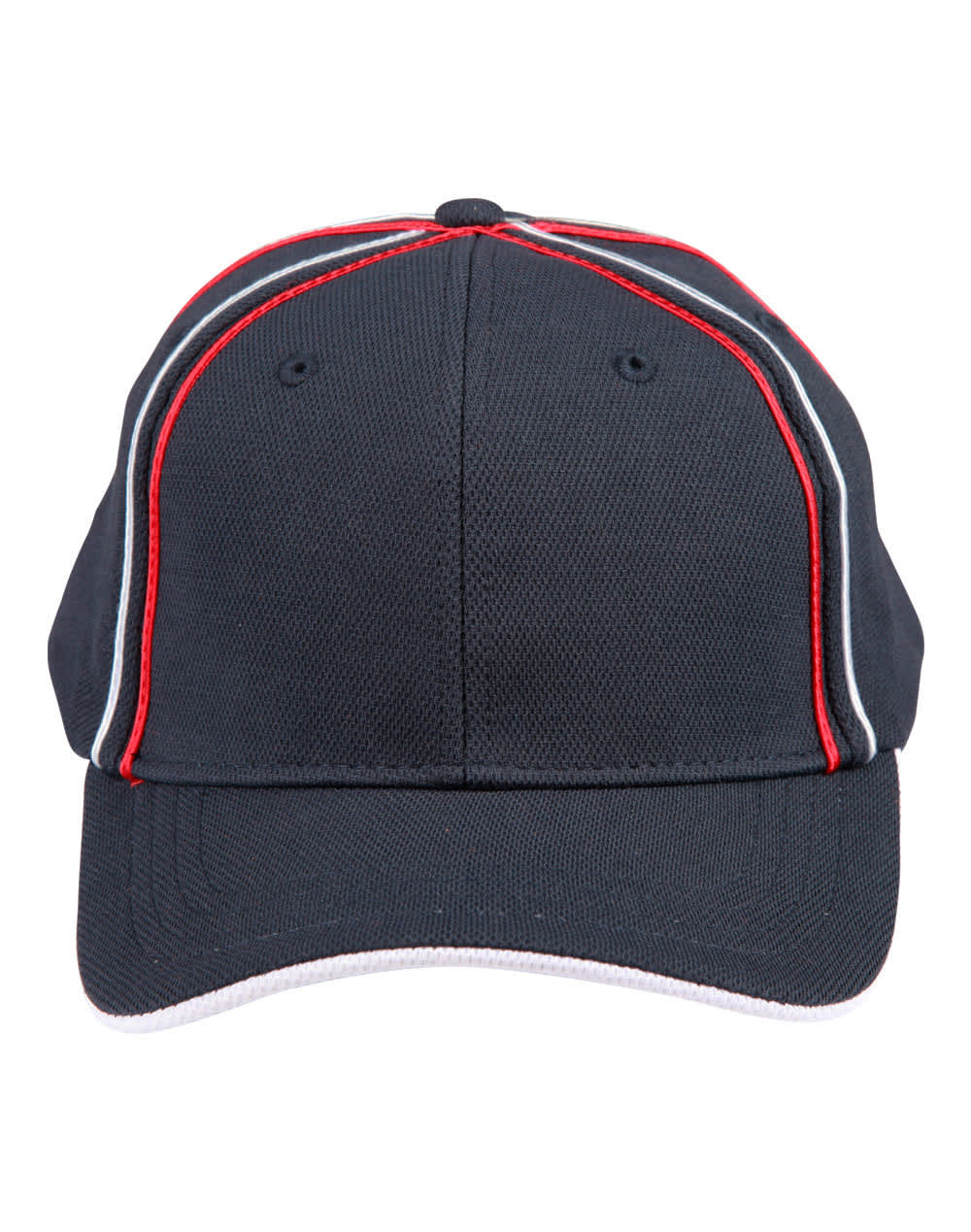 Tri-color pique mesh structured cap - Image 3