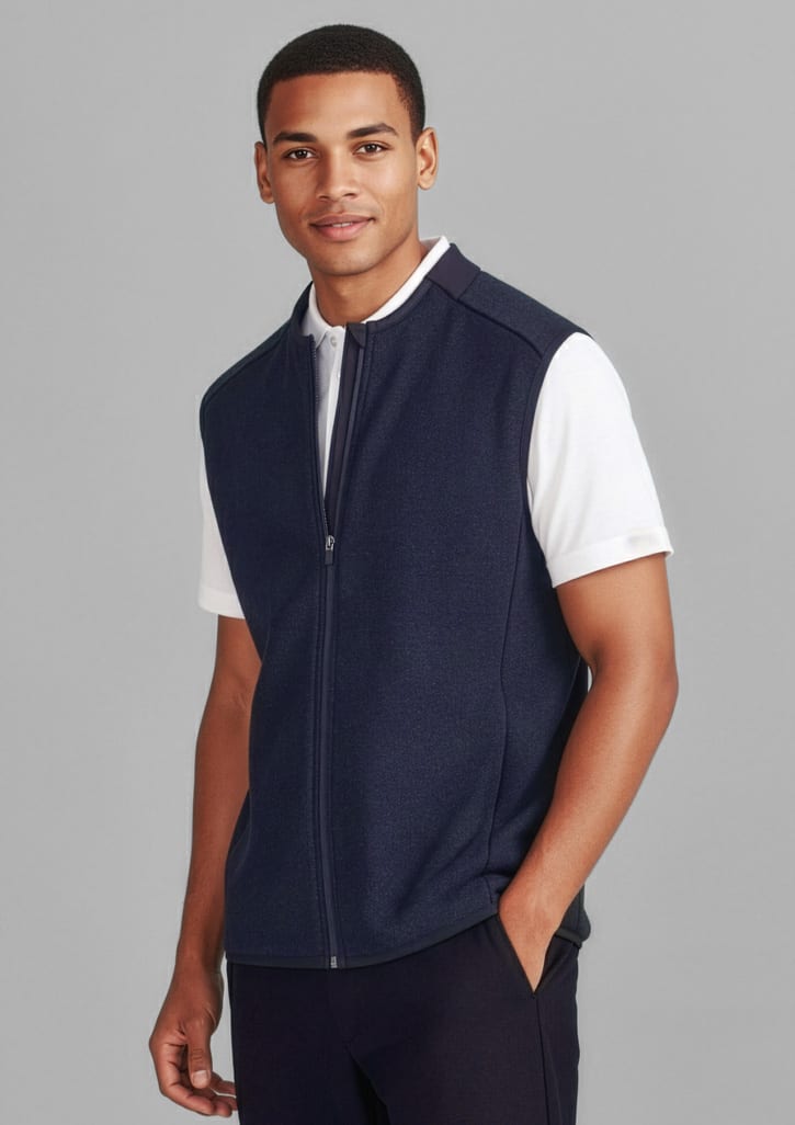 Mens Nova Zip Front Vest - Image 6