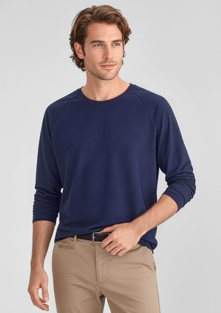 Mens Performance Long Sleeve Tee - Image 8