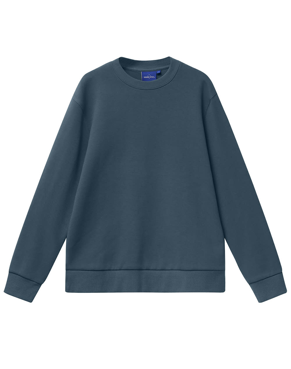 Unisex Airlayered CVC Crew Neck Sweater - Image 8