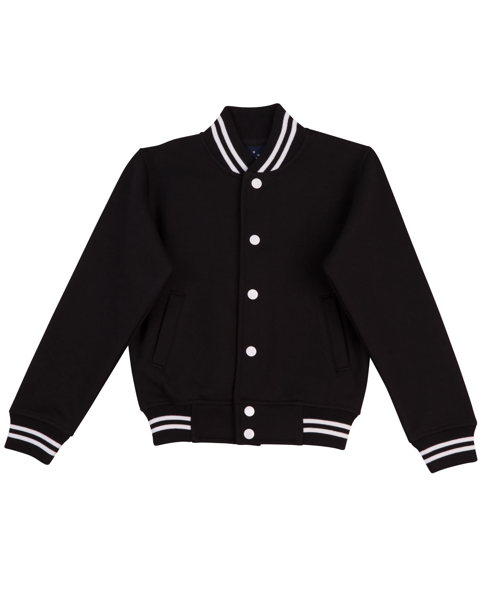 Adult's Fleece Varsity Jacket - Image 3