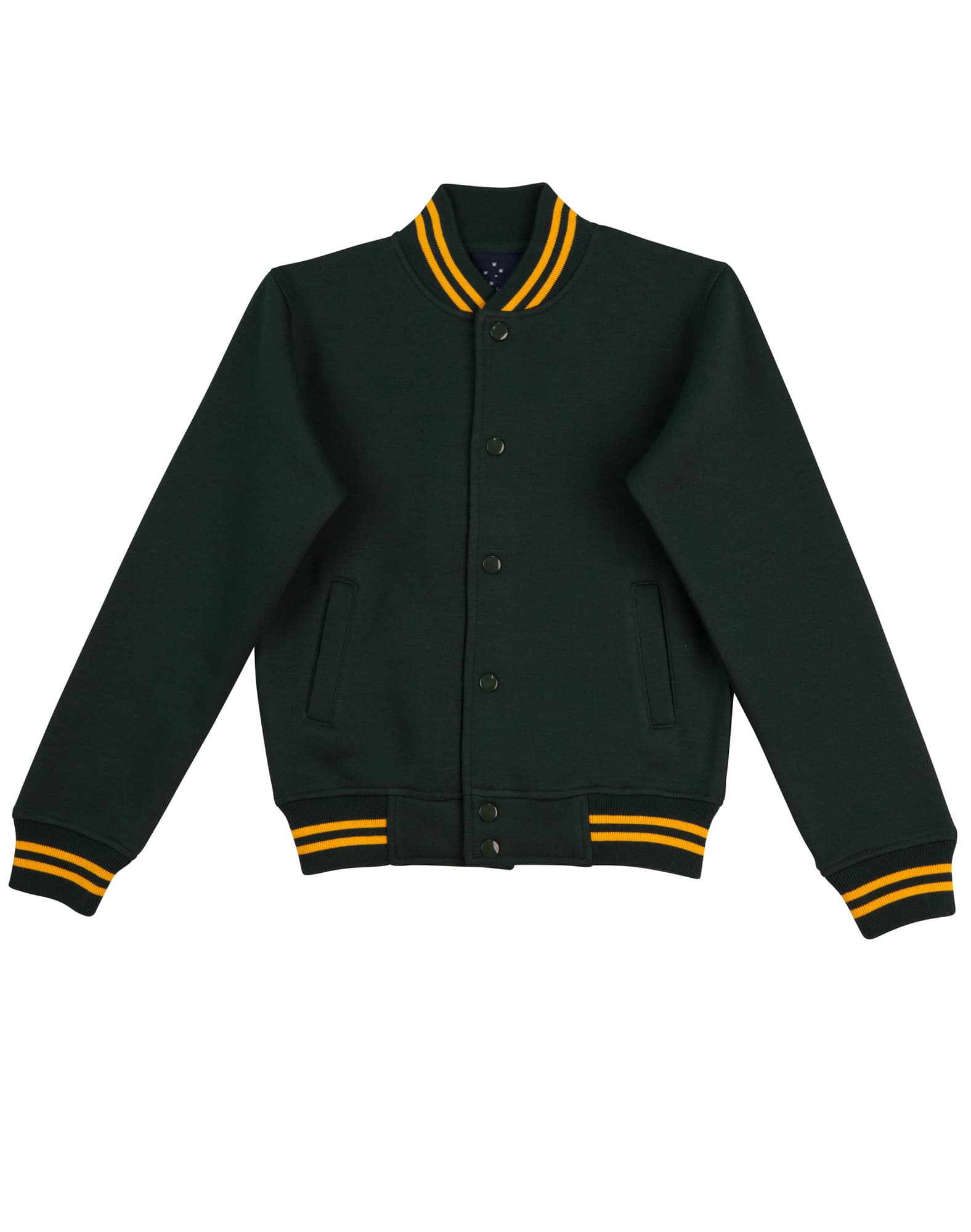 Adult's Fleece Varsity Jacket - Image 4