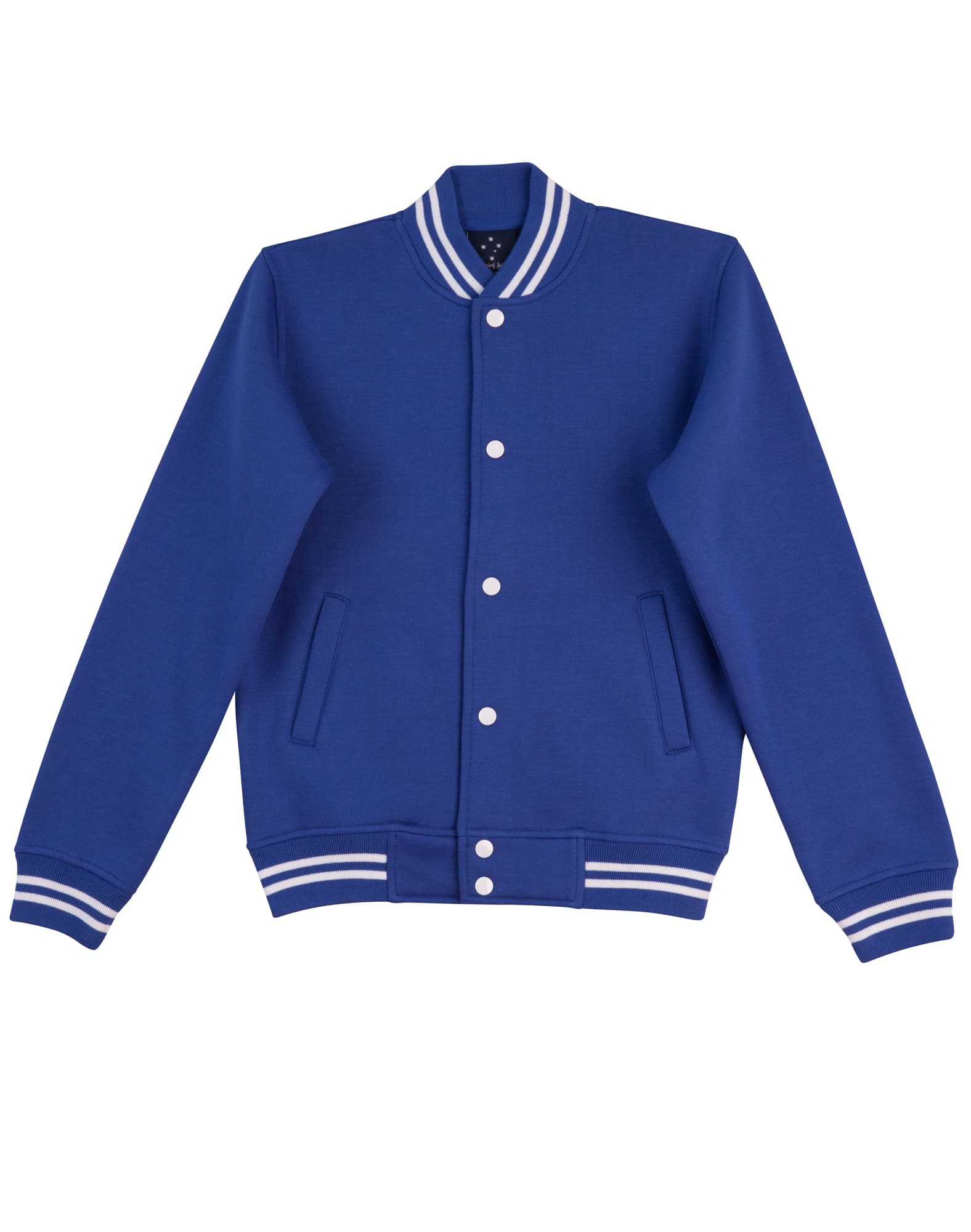 Adult's Fleece Varsity Jacket - Image 10