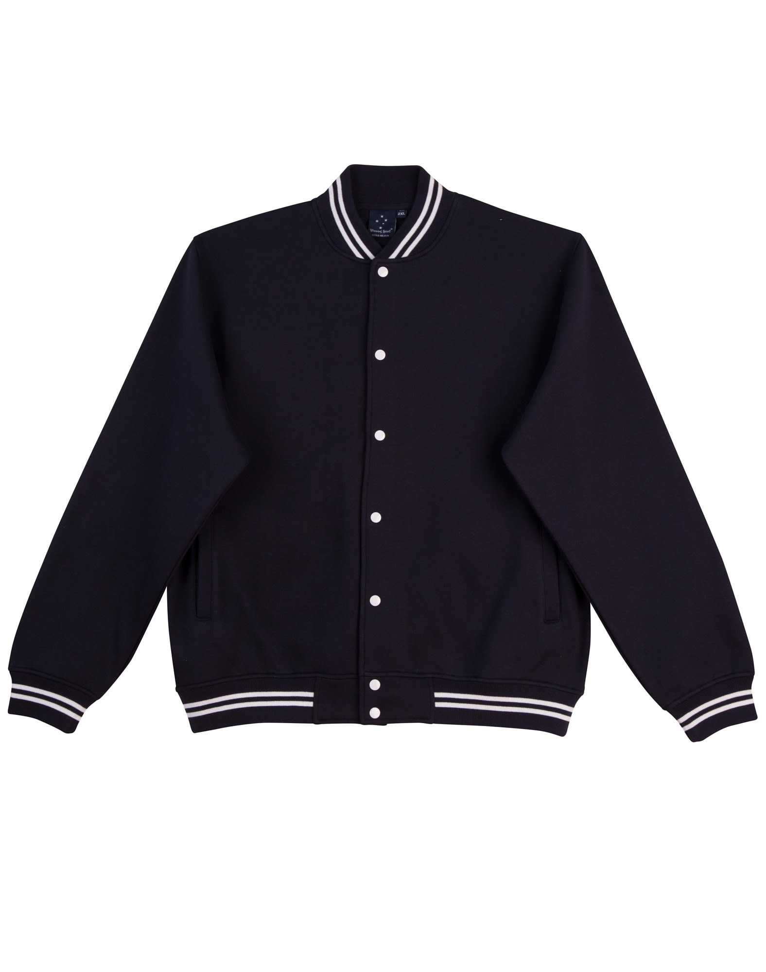 Kid's Fleece Varsity Jacket - Image 7