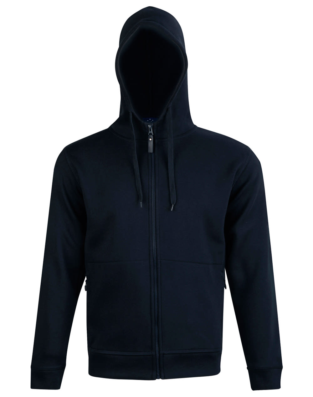 Men's Full Zip Contrast Fleece Hoodie - Image 6