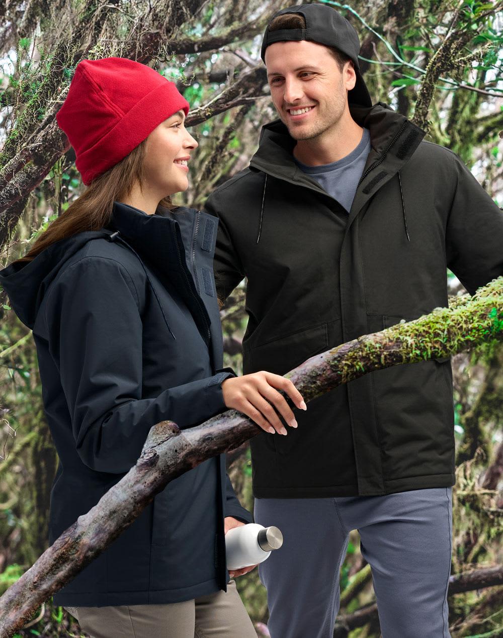 Unisex Quilted Waterproof Jacket