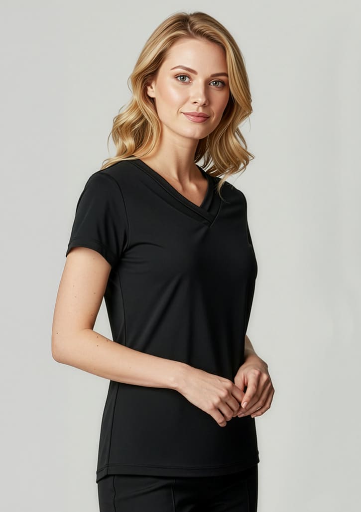 Womens Lana Short Sleeve Top - Image 3