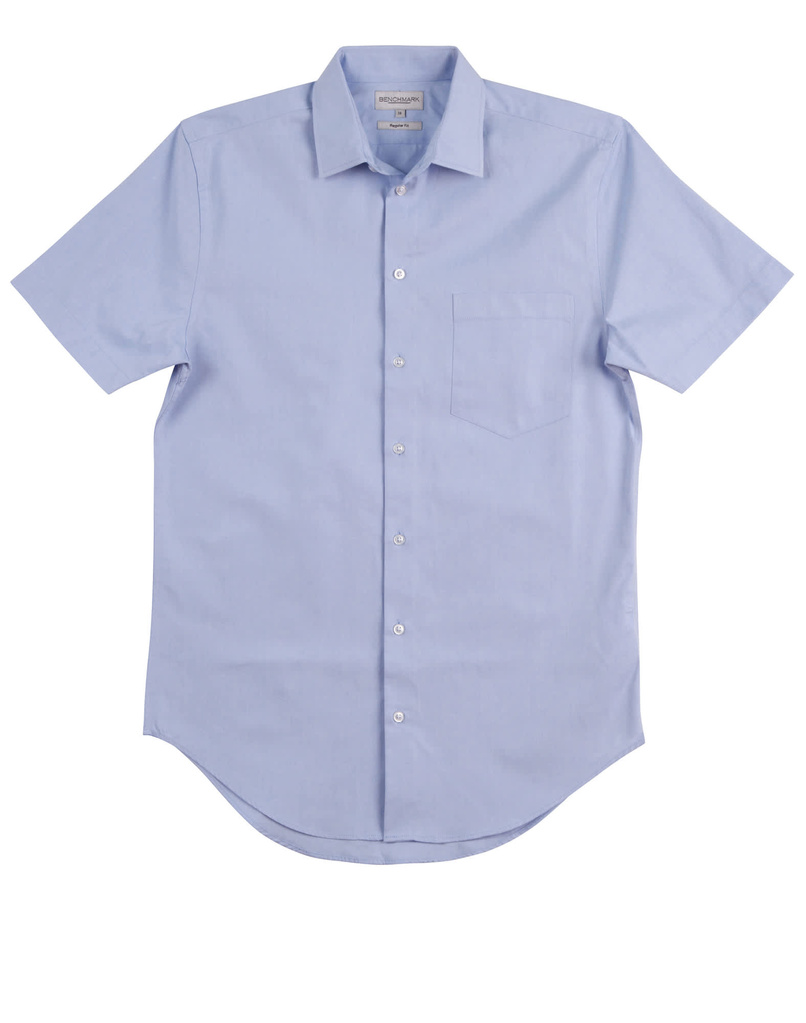 Men’s CVC Oxford S/S Shirt - Image 3