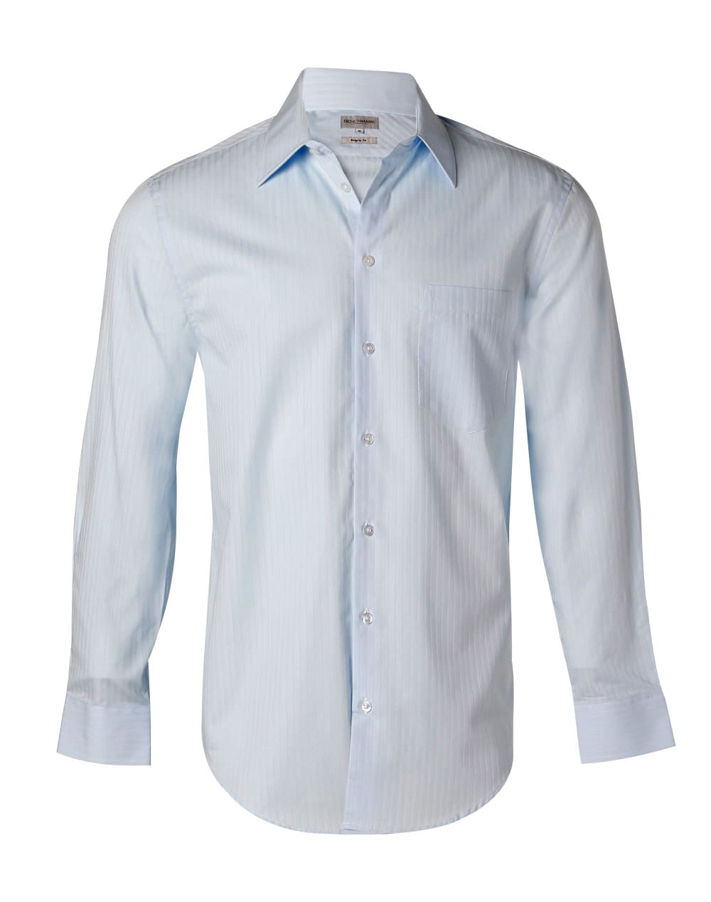 Men's Self Stripe L/S Shirt - Image 3