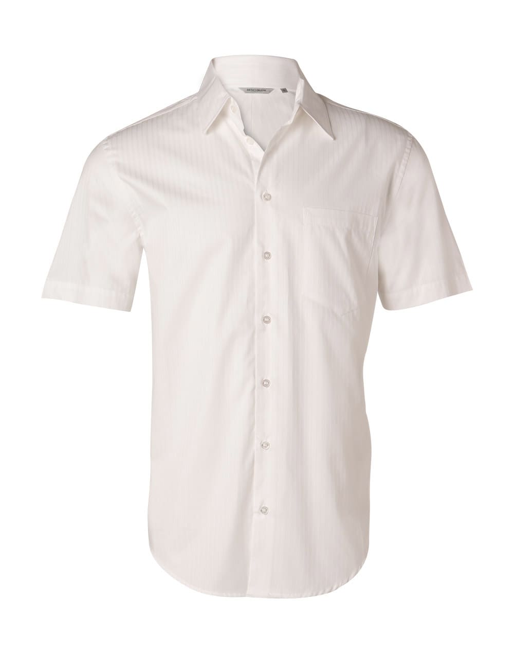 Men's Self Stripe S/S Shirt - Image 3